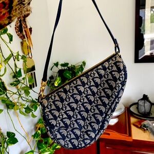 Dior saddle bag trotter canvas